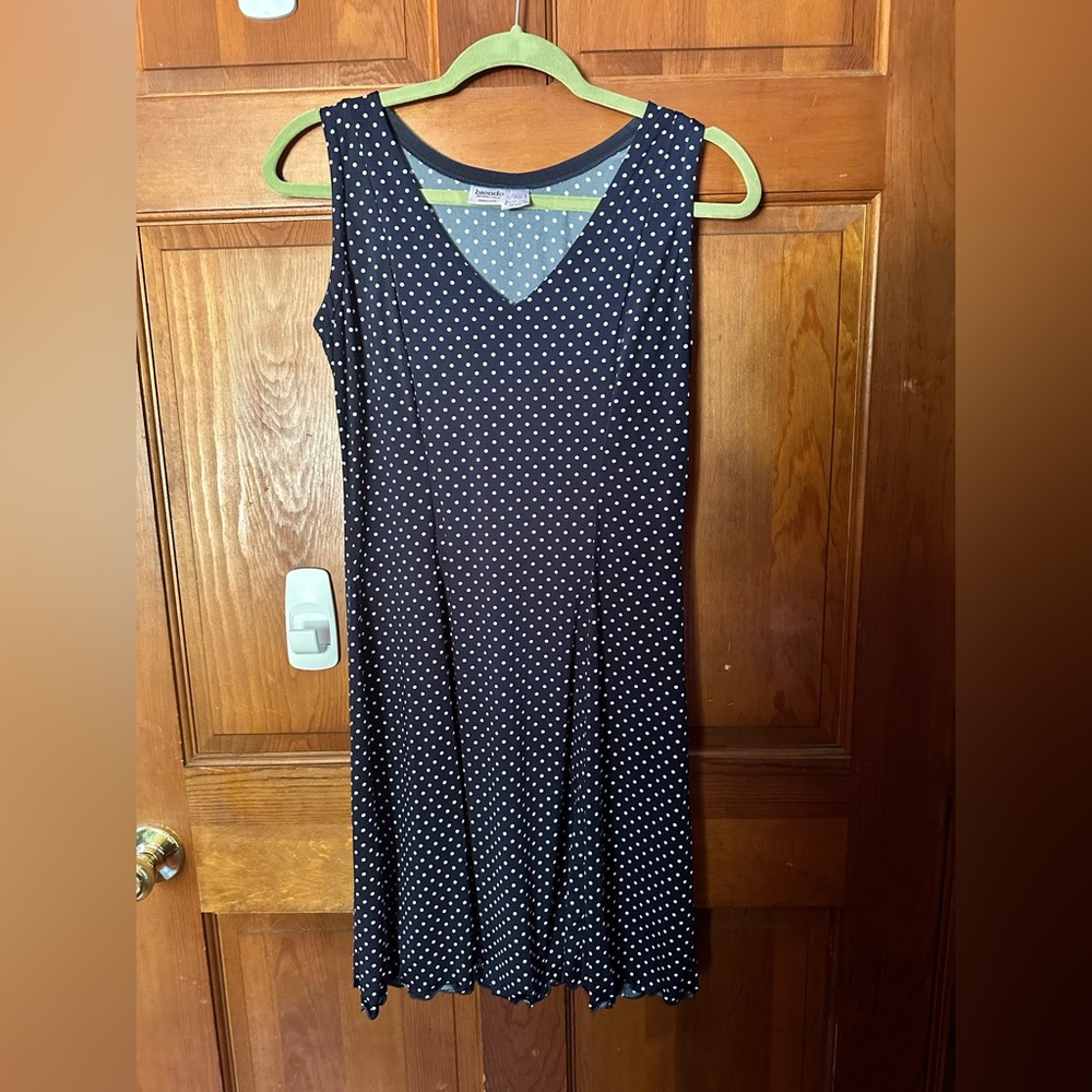 Blondo Black and White Polka Dot Dress